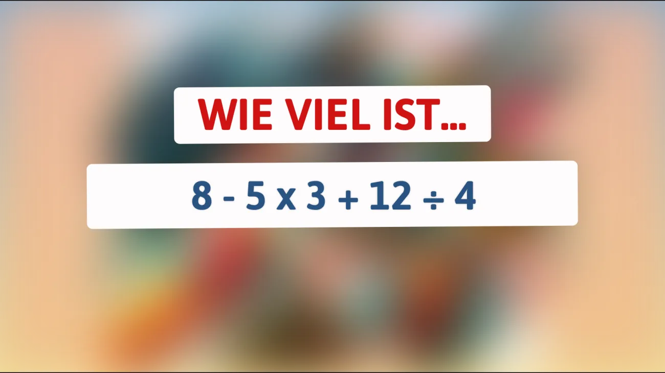 Herausforderung für Superschlaue: Können Sie das komplizierte Rätsel lösen, das nur die klügsten Köpfe knacken?"